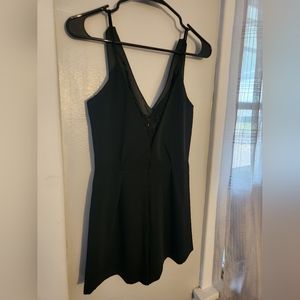 Topshop black romper